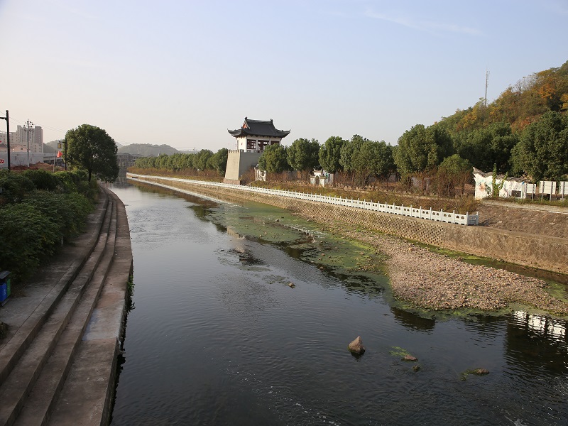义乌市大陈江红旗村段河道治理工程